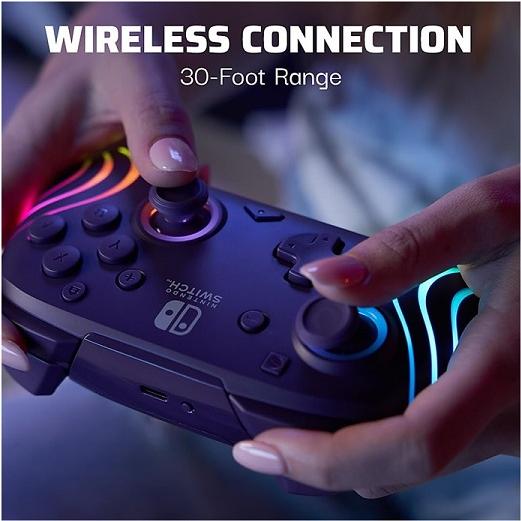 Nintendo SWITCH】 ニンテンドー スイッチ PDP 光る！LED ワイヤレス