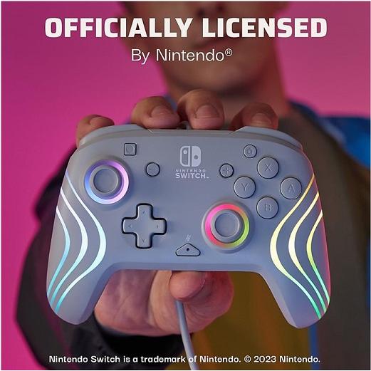 Nintendo SWITCH】 ニンテンドー スイッチ PDP 光る！ 有線