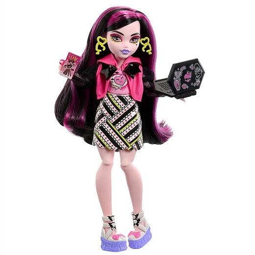 【Monster High】 モンスターハイ スカルティメイト・シークレット ネオン・フライト ドールとファッションのセット ドラキュラ/サプライズ/おもちゃ/フィギュア｜ajmart｜06