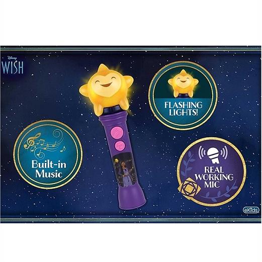 【Disney Wish】 ディズニー・ウィッシュ ライトアップ マイクロフォン（子供用）、音楽内蔵玩具、キッズ・マイク/おもちゃ/女の子用/プレゼント/アクセサリー/｜ajmart｜05