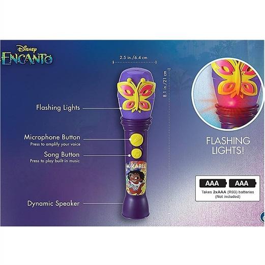 タカラ　まねっこマイク　新品未開封希少品 Disney ENCANTO】 ディズニー ミラベルと魔法だらけの家 ライトアップ