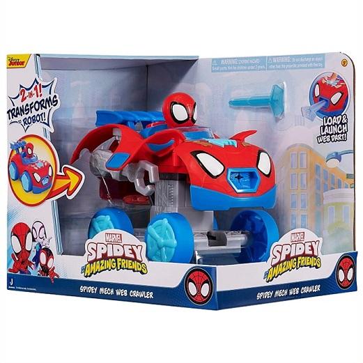 Spidey スパイディ】 スパイディ メカ ウェブ クローラー 変形ビークル