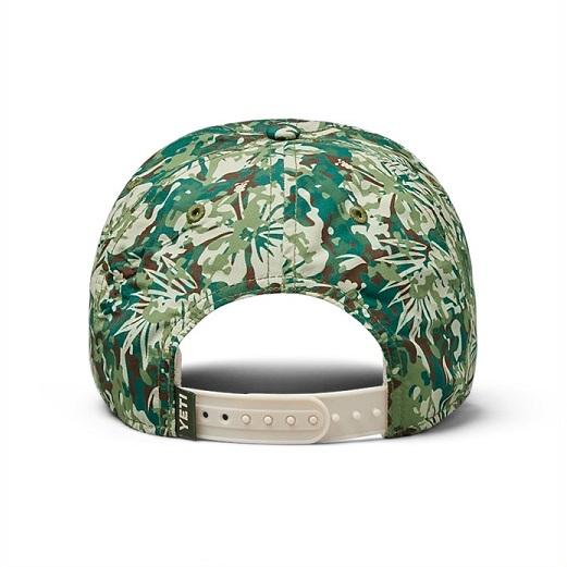 新品【YETI】 ハイビスカス柄 イエティ ロゴ ベースボール キャップ