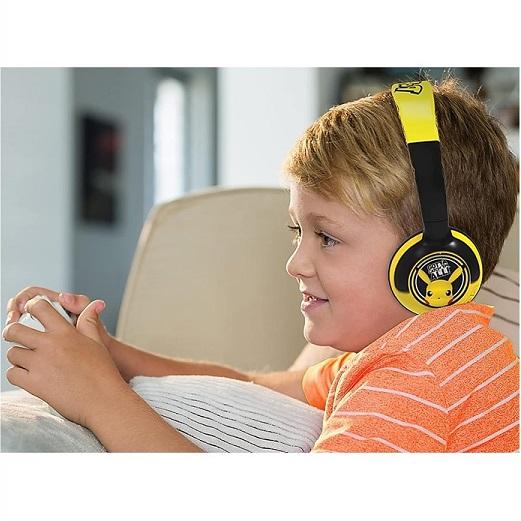 Pokemon ポケモン】 ポケモンキッズ ピカチュウ ワイヤレス ヘッドホン