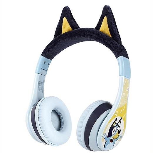 eKids【Bluey ブルーイ】 ワイヤレス ヘッドホン 内臓マイク・音量制限