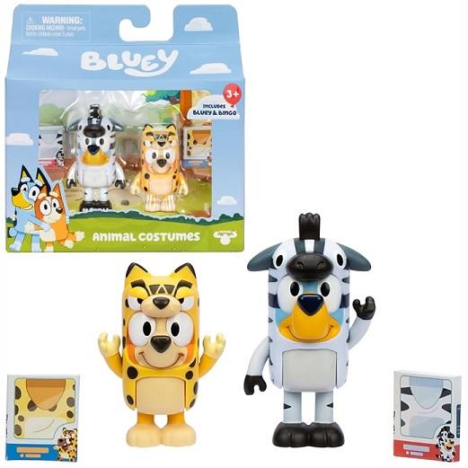 ディズニージュニア ブルーイ ビンゴ フィギュア2体セット 動物