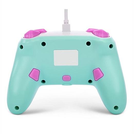 【Nintendo Switch】 ニンテンドー スイッチ コントローラー (有線) ポケモン スウィーツ フレンズ PowerA/任天堂/ピカチュウ/スウィッチ/有機EL/ゲームパッド/の画像