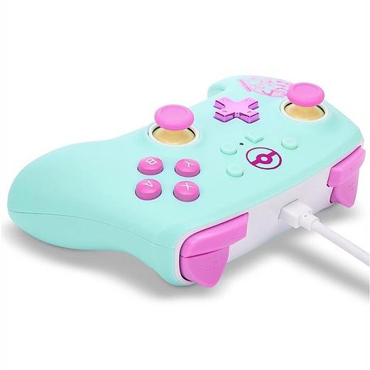 【Nintendo Switch】 ニンテンドー スイッチ コントローラー (有線) ポケモン スウィーツ フレンズ PowerA/任天堂/ピカチュウ/スウィッチ/有機EL/ゲームパッド/の画像