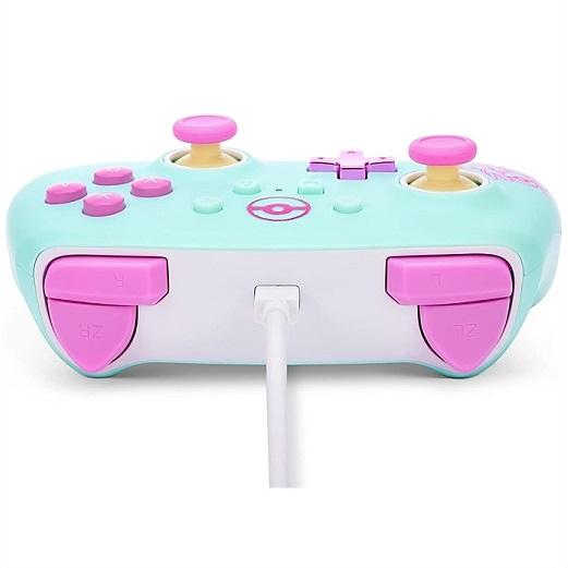 【Nintendo Switch】 ニンテンドー スイッチ コントローラー (有線) ポケモン スウィーツ フレンズ PowerA/任天堂/ピカチュウ/スウィッチ/有機EL/ゲームパッド/の画像