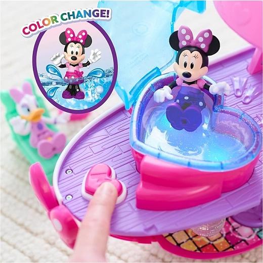 ディズニージュニア】 ミニー ボウダズリング ヨット 光と音の
