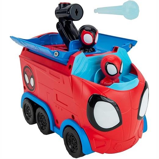 【Spidey スパイディ】 スパイディ ウェブ スピニング ホーラー 回転式運搬車 3IN1 変形ビークル /スパイダーマン /スパイディとすごいなかまたち/ディズニー/マ |  | 04