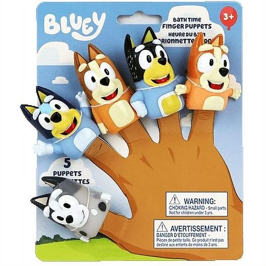 Bluey Finger Puppets ブルーイ 指人形 5個セット/フィンガーパペット 