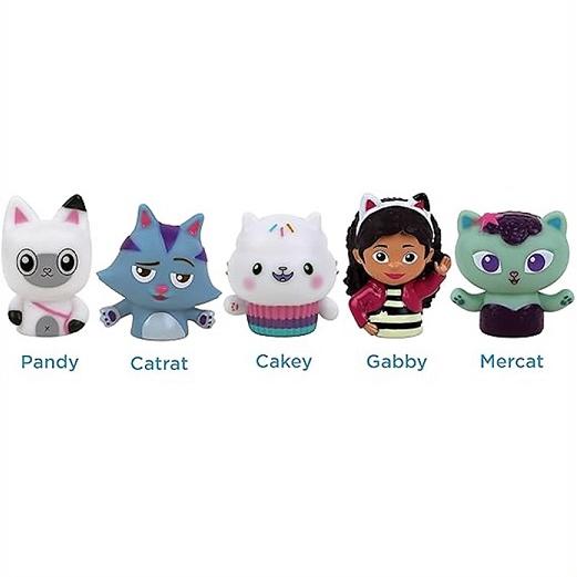 Gabby's Dollhouse Finger Puppets ギャビー ドールハウス 指人形 5個