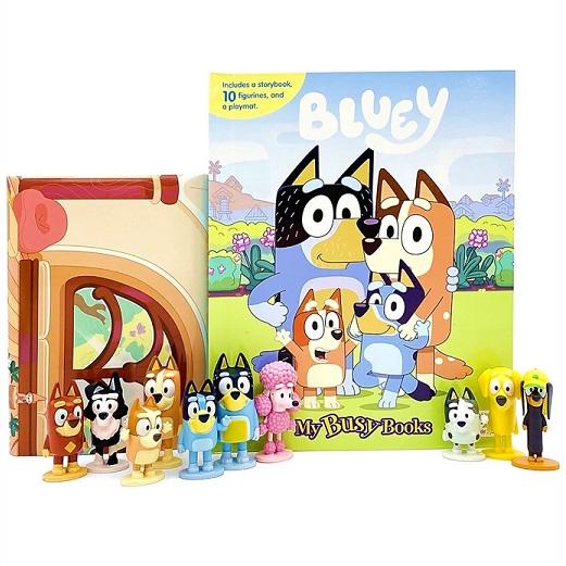 Bluey My Busy Books】 ブルーイ マイビジーブック 英語絵本