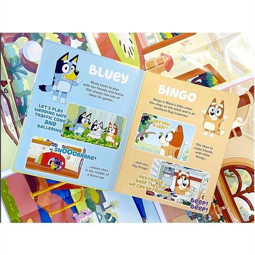 Bluey My Busy Books】 ブルーイ マイビジーブック 英語絵本