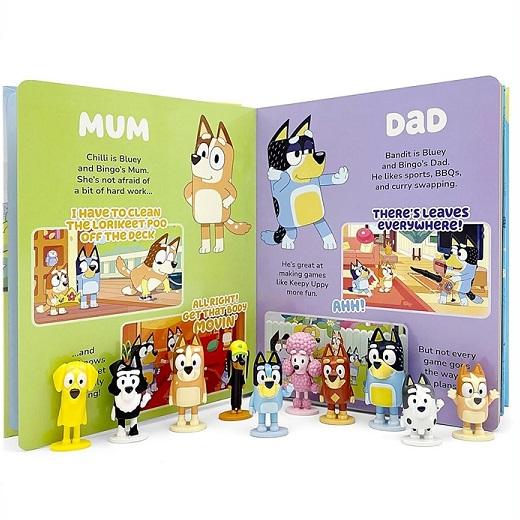 Bluey My Busy Books】 ブルーイ マイビジーブック 英語絵本