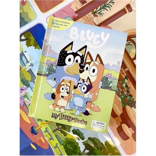 Bluey My Busy Books】 ブルーイ マイビジーブック 英語絵本