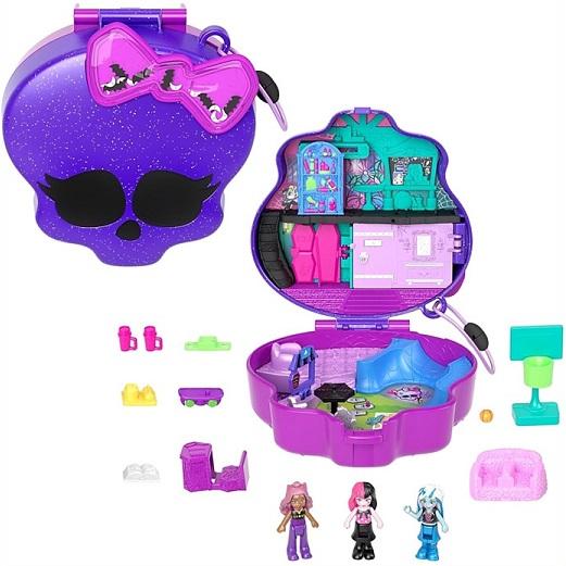 Polly Pocket ポーリーポケット モンスターハイ プレイセット マイクロ