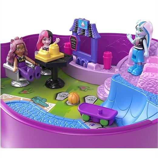 Polly Pocket ポーリーポケット モンスターハイ プレイセット マイクロ