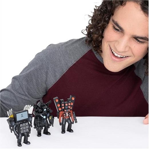 SKIBIDI トイレット・タイタン 3パック オール・ニュー