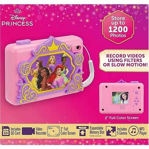 Disney Princess】 ディズニー プリンセス キッズ デジカメ ビデオ録画