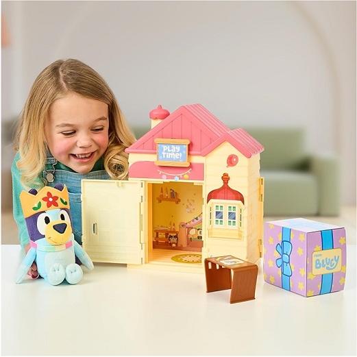 Bluey ブルーイ プレイデート ぬいぐるみ サプライズ デコレイトハウス/ブルーイの家/おもちゃ/プレゼント/ぬいぐるみの画像