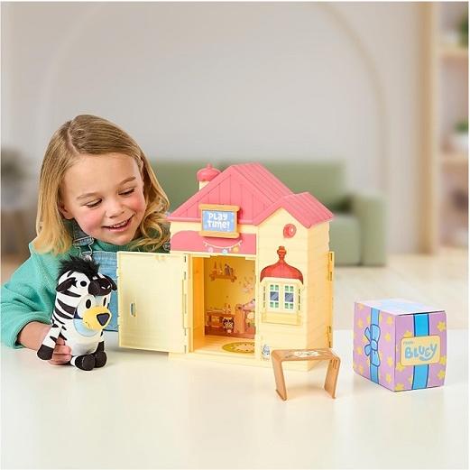 Bluey ブルーイ プレイデート ぬいぐるみ サプライズ デコレイトハウス/ブルーイの家/おもちゃ/プレゼント/ぬいぐるみの画像