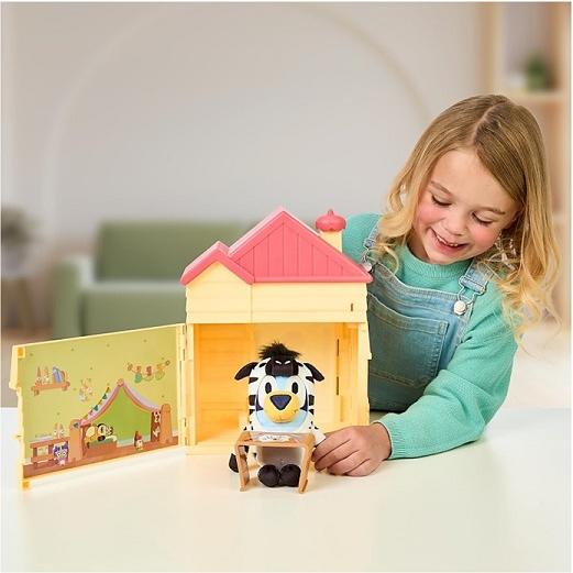 Bluey ブルーイ プレイデート ぬいぐるみ サプライズ デコレイトハウス/ブルーイの家/おもちゃ/プレゼント/ぬいぐるみの画像