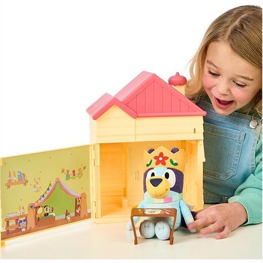 Bluey ブルーイ プレイデート ぬいぐるみ サプライズ デコレイトハウス/ブルーイの家/おもちゃ/プレゼント/ぬいぐるみの画像