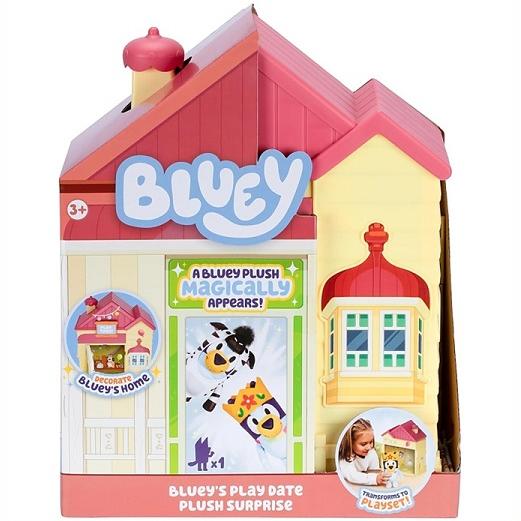 Bluey ブルーイ プレイデート ぬいぐるみ サプライズ デコレイトハウス/ブルーイの家/おもちゃ/プレゼント/ぬいぐるみの画像