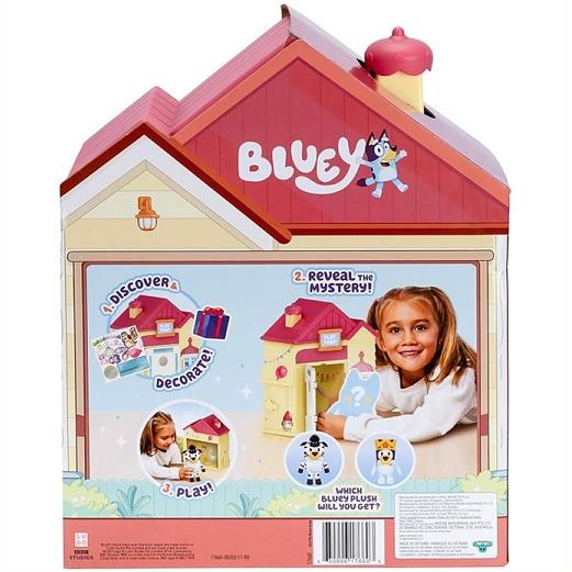 Bluey ブルーイ プレイデート ぬいぐるみ サプライズ デコレイトハウス/ブルーイの家/おもちゃ/プレゼント/ぬいぐるみの画像