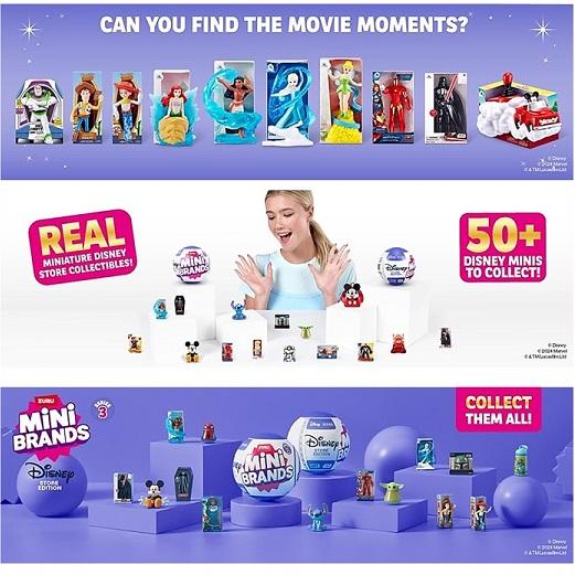 5 Surprise 5サプライズ 】 Mini Brands Disney ミニブランズ