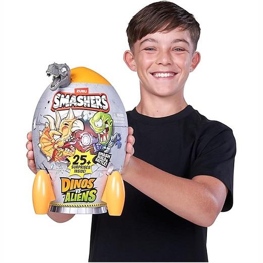 ZURU】 スマッシャーズ ディノ vs エイリアン ミディアム