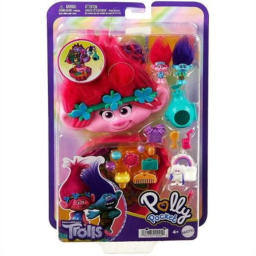 Polly Pocket ポーリーポケット トロール ポピー外装＆ソフトヘア仕様