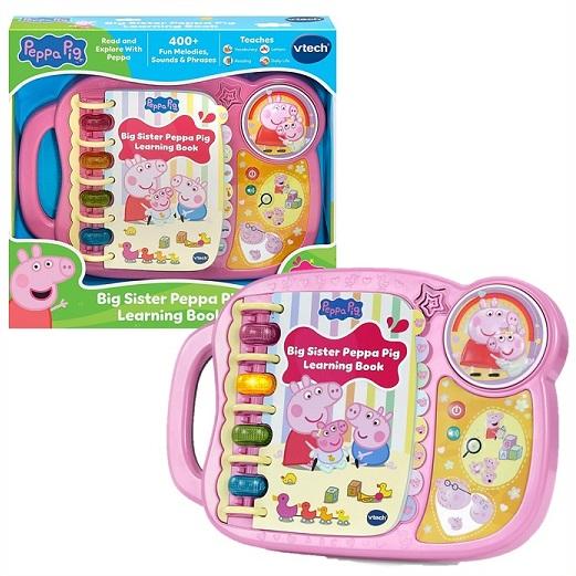 VTech】 ペッパピッグ Peppa Pig ラーニングブック 電子絵本/英語学習