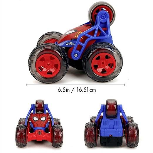 SpiderMan スパイダーマン】 ラジコンカー 5輪スタントカー