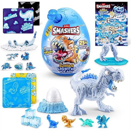 ZURU】 スマッシャーズ メガ ジュラシック ライトアップ アイスエイジ