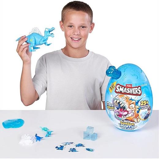 ZURU】 スマッシャーズ メガ ジュラシック ライトアップ アイスエイジ