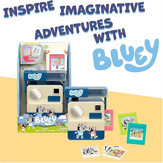 Bluey】 ブルーイ チキチキ プリテンド おもちゃのインスタントカメラ