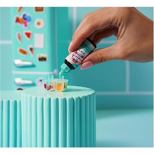 Mini Brands】 ミニブランズ フィルザフリージ 冷蔵庫プレイセット（UV