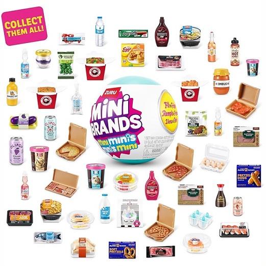 5 サプライズ Mini Brands】 ミニブランズ ザ フリッジ ミニミニ