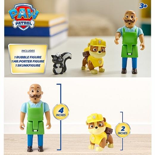 Paw Patrol】 パウパトロール ラブル＆ミスター・ポーター フィギュア