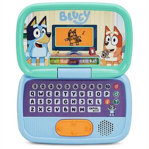 ※パッケージにダメージあり【VTech】 ブルーイ ゲームタイム ラップトップ Bluey Game Time Laptop /英語学習/単語/サウンド/フレーズ/キーボード/パソコン/PC_3