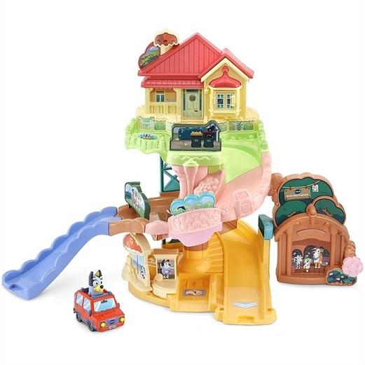 VTech Bluey ブルーイ ロードトリップ 車両プレイセット ヒーラー4WD
