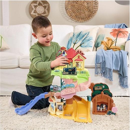 VTech Bluey ブルーイ ロードトリップ 車両プレイセット ヒーラー4WD