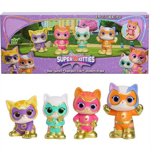 Disney Junior Super Kitties】 スーパーキティー 水鉄砲4個セット お