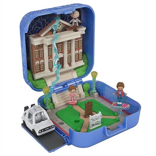 ポリーポケット バック・トゥ・ザ・フューチャー 海外 Back to hqbT Polly Pocket Back to the Future Compact | Mattel Creations