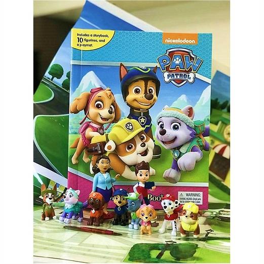 パウパトロール Paw Patrol My Busy Book マイ ビジー ブック 絵本