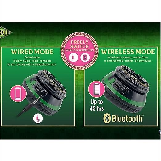 Wicked ウィキッド】 エルファバ ワイヤレスヘッドホン（マイク付き