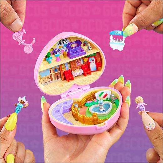 Polly Pocket ポーリーポケット × GCDS コンパクト マイクロドール